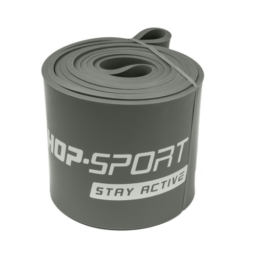 Резинка для фитнеса  Hop-Sport HS-L101RR 55-137 кг grey - фото №5